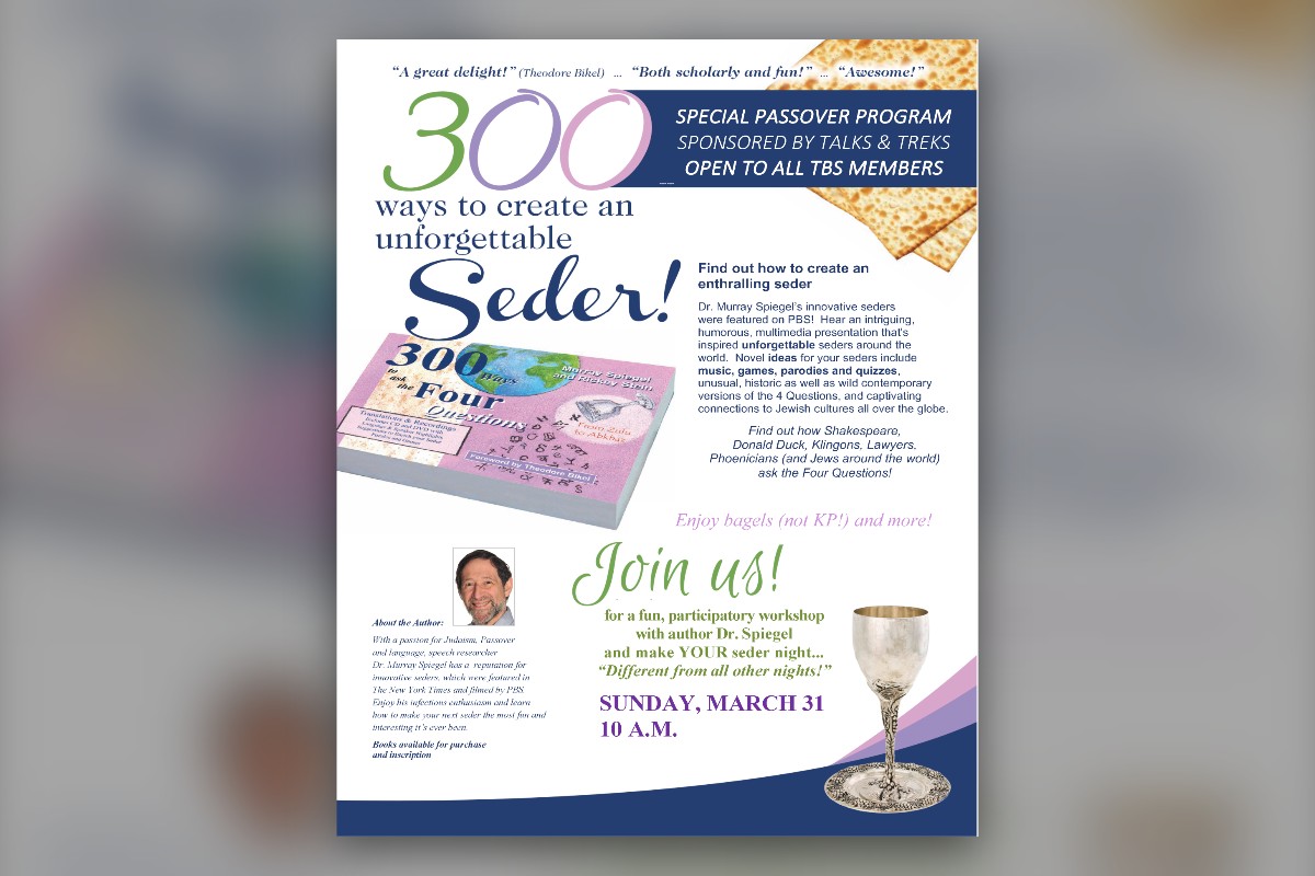 300 Ways to Create an Unforgettable Seder