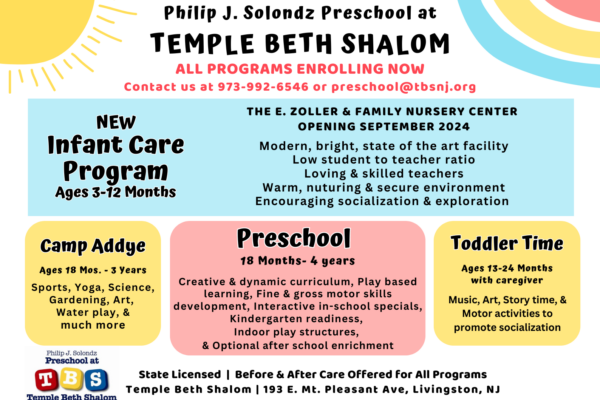 Temple Beth Shalom Preschool